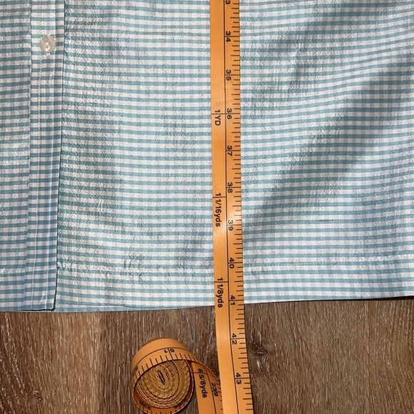 Laura Ashley 100% Silk Gingham Sleeveless Button-Down Dress Size 12 - Picture 9 of 15